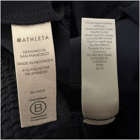 ATHLETA Metropolis Straight Leg Pant Navy - Picture 11 of 13